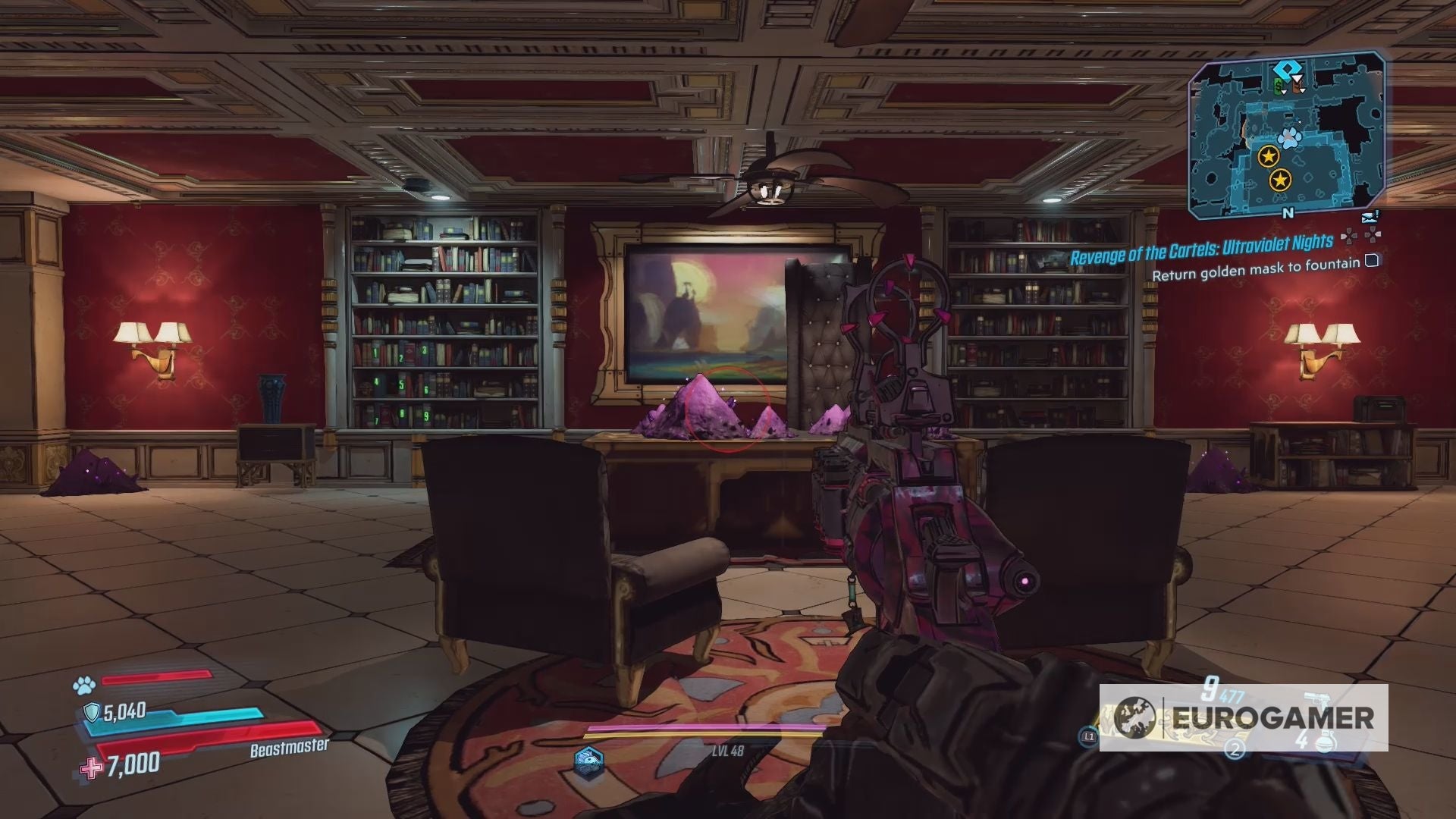 Borderlands 3 Cartel mansion puzzle How to solve the puzzle in the